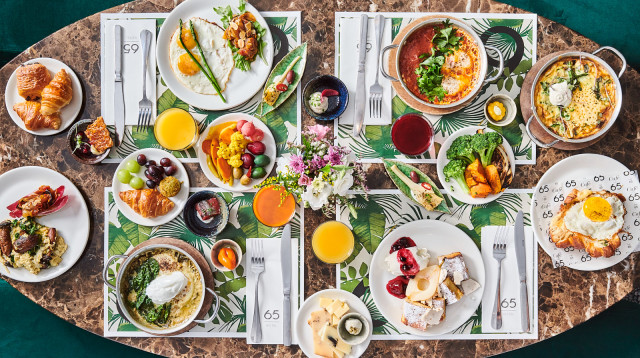 כזה בכל יום בבקשה. בראנץ 65 (צילום: נועם פריסמן)