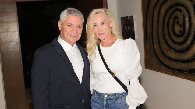 אלם אגם ויואב פפושדו (צילום: רפי דלויה)