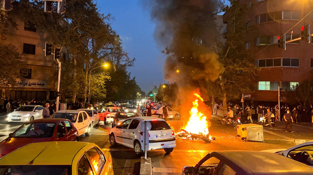 מחאות באיראן (צילום: רויטרס)