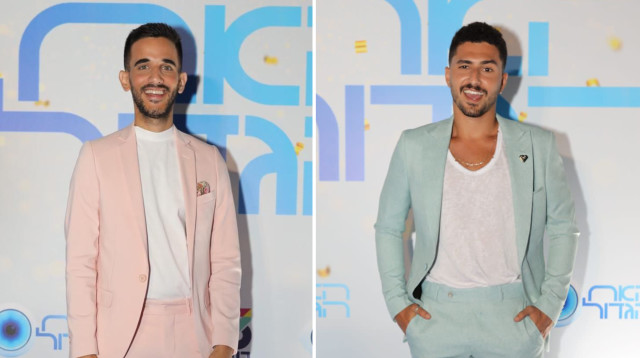 דניאל מלכה, קאזם חליליה (צילום: נוי עינב)