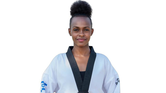 מדליה שנייה מובטחת. רבקה באייך (צילום: אתר רשמי, ההתאחדות הישראלית לטאקוונדו)