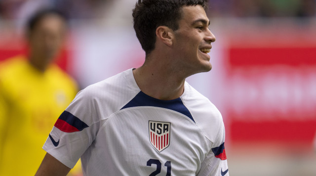 ג'ובאני ריינה, שחקן נבחרת ארצות הברית (צילום: GettyImages, Matthias Hangst)