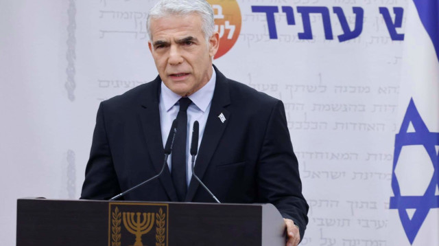 יו"ר יש עתיד יאיר לפיד (צילום: מרק ישראל סלם)