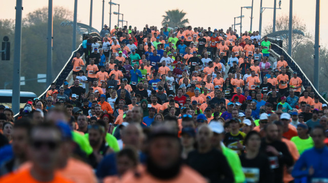 מרתון פלייטיקה תל-אביב. 24  בפברואר 2023 (צילום: כפיים)