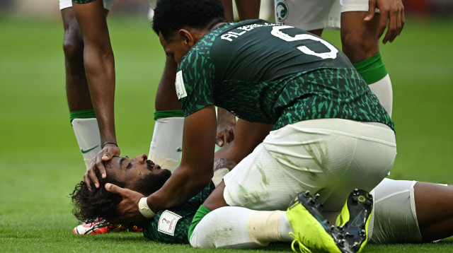 יאסר אל – שראני, שחקן נבחרת ערב הסעודית (צילום: רויטרס)