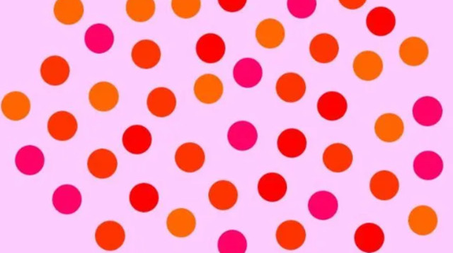 מצאו את כל הנקודות האדומות (צילום: מתוך טיקטוק)