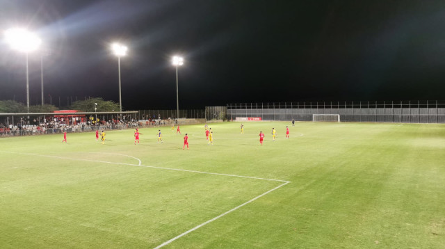 מתחם הבית האדום. הרבה יותר מואר עכשיו (צילום: ניסקו)