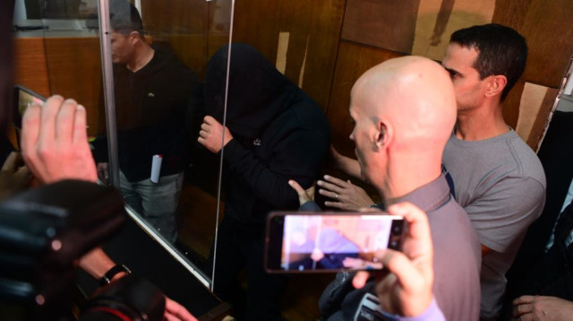 החשוד ברצח בחולון (צילום: אבשלום ששוני)