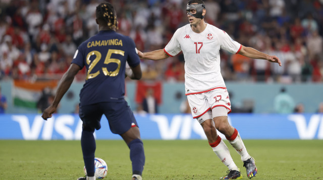 תוניסיה נגד צרפת (צילום: רויטרס)