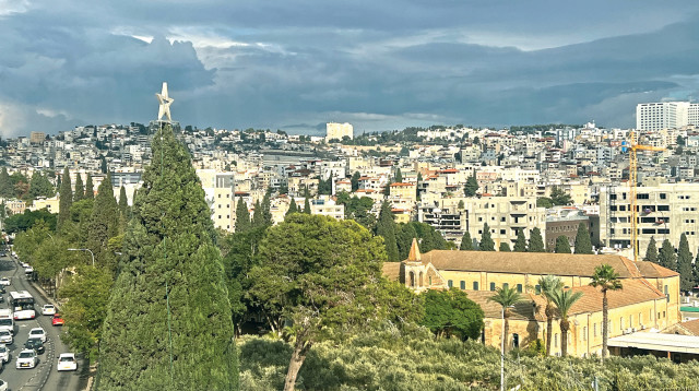 נוף על נצרת (צילום: מיטל שרעבי)