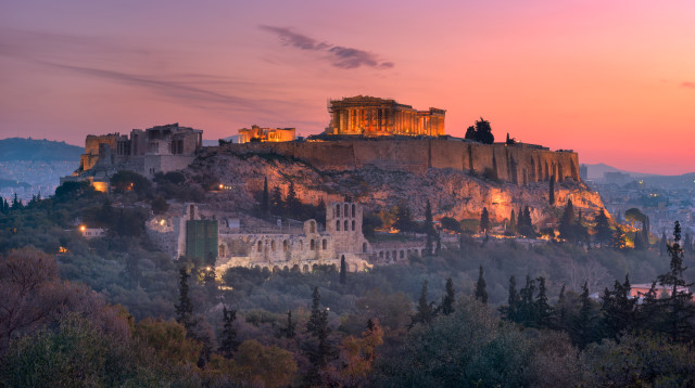 אקרופוליס, אתונה, יוון (צילום: אינג'אימג')
