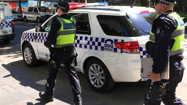 ניידת משטרה באוסטרליה (צילום: רויטרס)