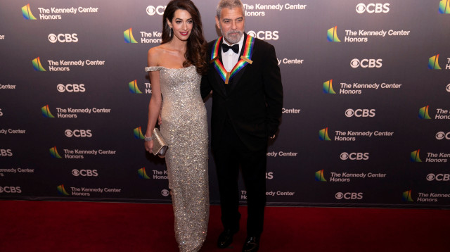 ג'ורג' קלוני, אמל קלוני (צילום: רויטרס)