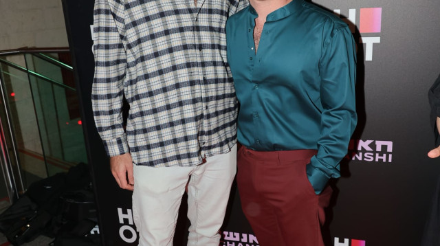 דניאל מורשת ובן זוגו (צילום: רפי דלויה HOT)