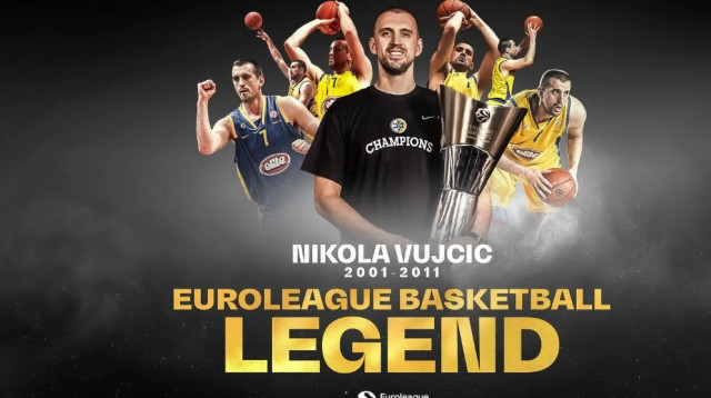 ניקולה וויצ'יץ' מוכרז כאחת מאגדות היורוליג (צילום: אתר רשמי, יורוליג)