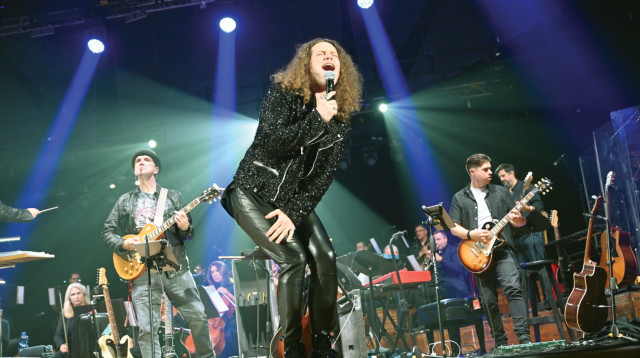 ההרכב הבריטי Led Zeppelin Symphonic  (צילום: יובל אראל)