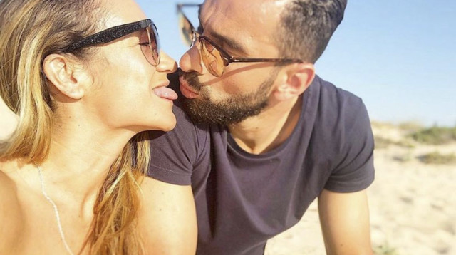 רוי פטריסיו ואשתו (צילום: מסך, אינסטגרם)