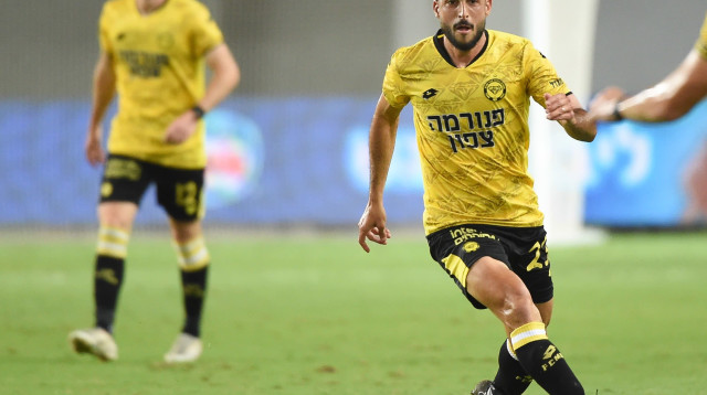 יובל אשכנזי, קשר מכבי נתניה (צילום: ברני ארדוב)