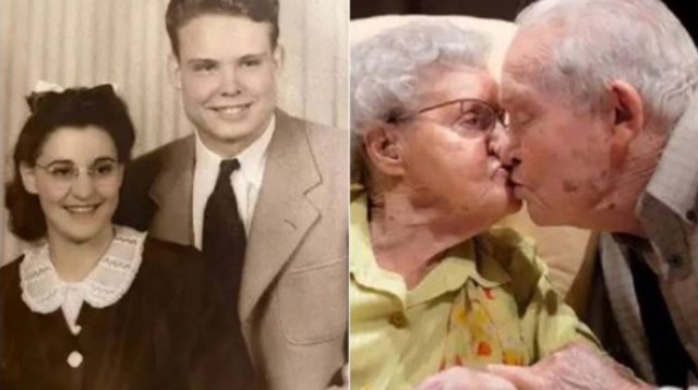 היו נשואים 79 שנים ומתו יחד בגיל 100 (צילום: מתוך פייסבוק)