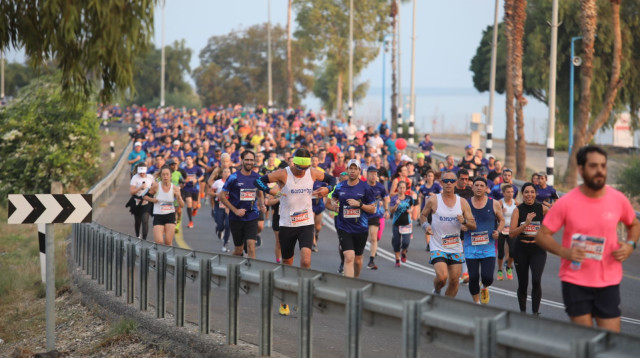 מרתון טבריה (צילום: sportphotography)