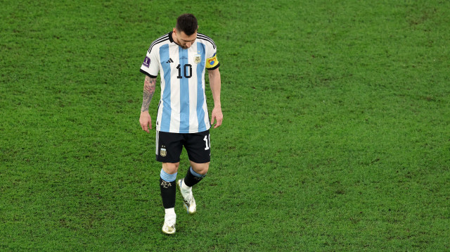 שחקן נבחרת ארגנטינה ליאונל מסי (צילום: GettyImages, Alexander Hassenstein)