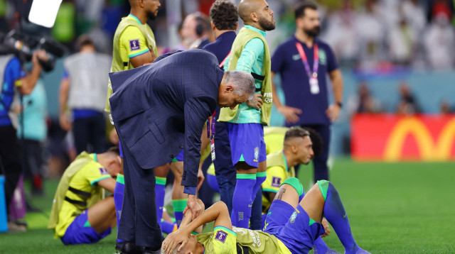 מאמן נבחרת ברזיל טיטה (צילום: רויטרס)