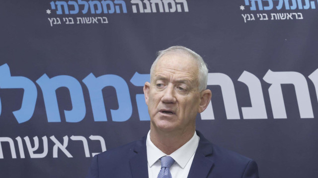 בני גנץ (צילום: מרק ישראל סלם)