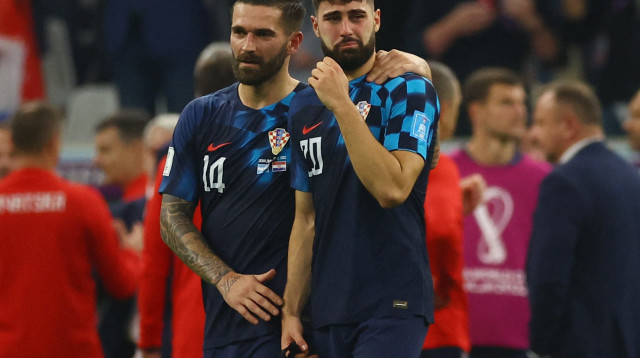 הפעם כבר לא היה כוח לקאמבק. יושקו גברדיול ומרקו ליבאיה (צילום: רויטרס)