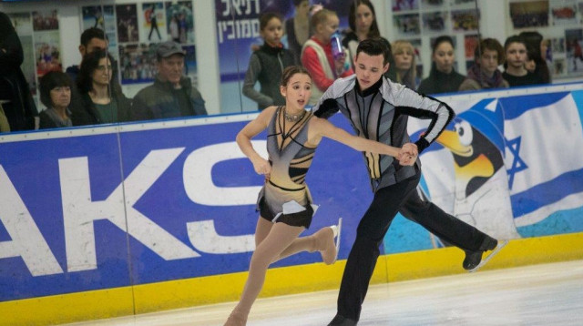 אליפות ישראל בהחלקה על הקרח חולון (צילום: ניר קידר)