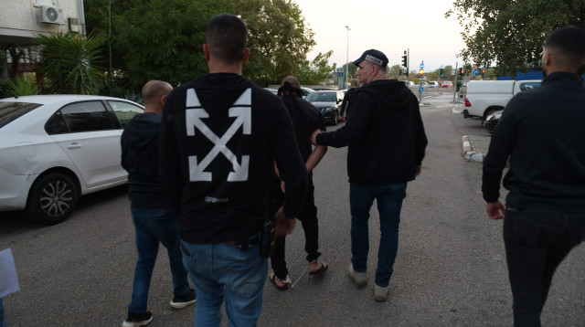 מעצר החשודים ברצח מור טויזר ז"ל, ארכיון (צילום: דוברות המשטרה)