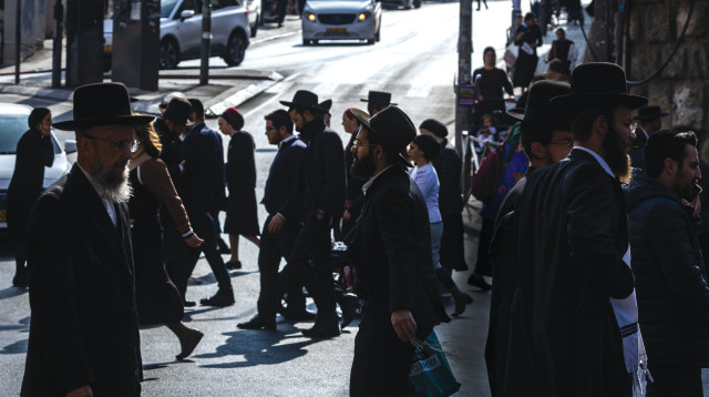 חרדים (צילום: אוליבייה פיטוסי, פלאש 90)