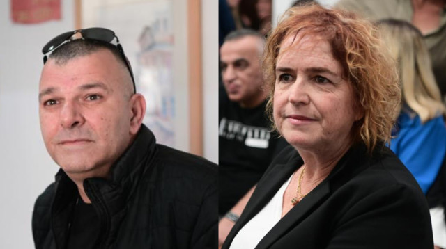 ליאת בן ארי, רמי בן יהודה (צילום: אבשלום ששוני)