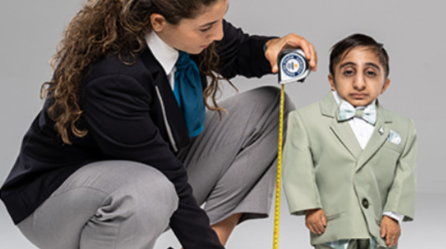 נמוך בשבעה סנטימטרים מהשיאן הקודם (צילום: שיאי גינס)