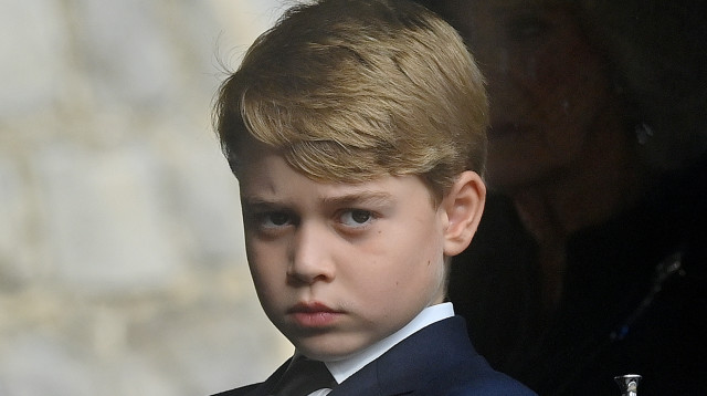 הנסיך ג'ורג' (צילום: Justin Setterfield/Pool via REUTERS)