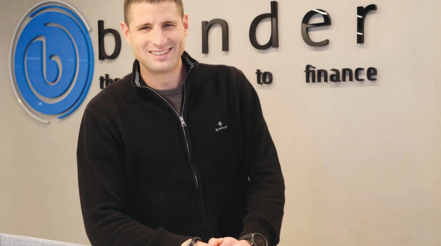 גל אביב, מנכ"ל ובעלי "בלנדר" (צילום: סיון פרג')