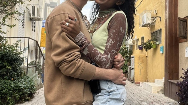 עדן אלנה ובן הזוג ינון (צילום: צילום מסך אינסטגרם)