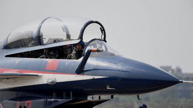 מטוס קרב סיני  (צילום: NOEL CELIS/AFP via Getty Images)