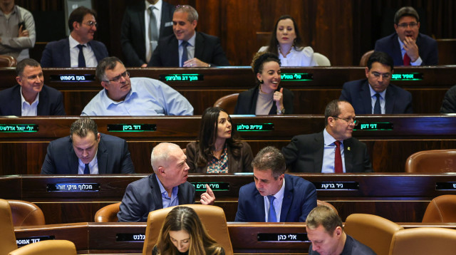 סיעת הליכוד במליאת הכנסת (צילום: נועם מושקוביץ, דוברות הכנסת)