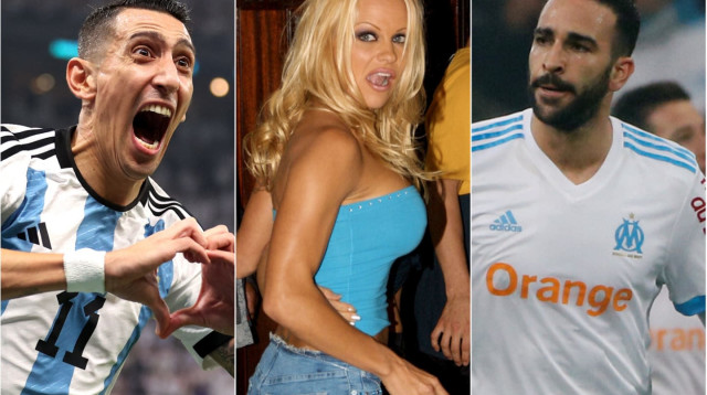 עדיל ראמי, פמלה אנדרסון, אנחל די מריה – אילוסטרציה (צילום: GettyImages, גטיאימג'ס, רויטרס)