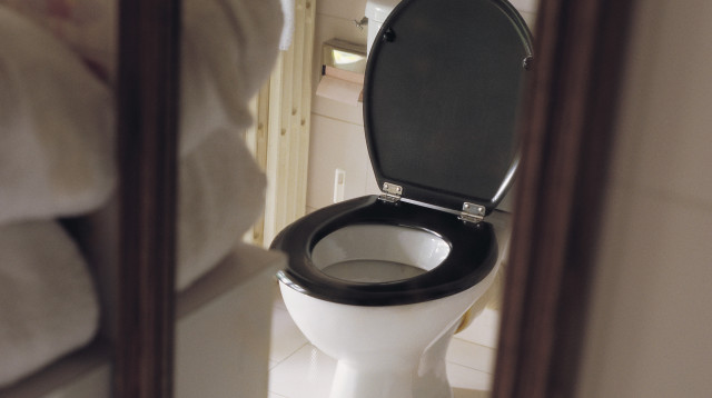 במקום הכי לא צפוי, מתחת לאסלה (צילום: אינג'אימג')