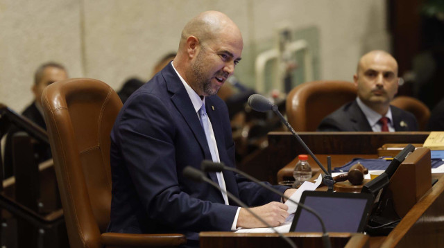 יו"ר הכנסת אמיר אוחנה  (צילום: מרק ישראל סלם)