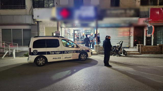 משטרה בבאקה אל-גרביה, ארכיון (צילום: דוברות המשטרה)