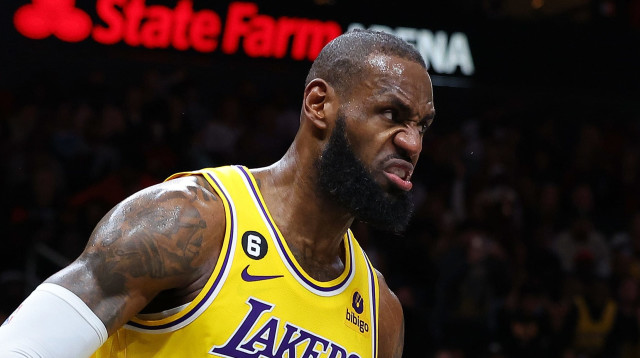 לברון ג'יימס, לוס אנג'לס לייקרס (צילום: GettyImages, Kevin C. Cox)