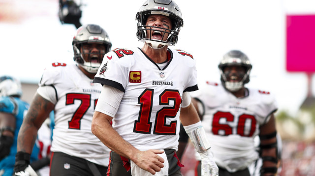 הפוזה המוכרת. בריידי (צילום: GettyImages, Kevin Sabitus)