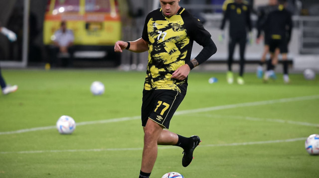 תקוע במולדתו. מחיאס (צילום: אריאל שלום)