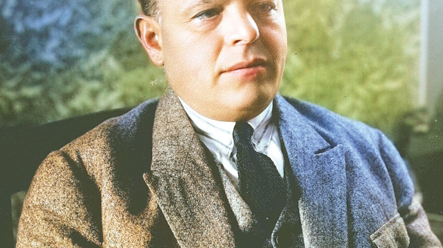 חיים נחמן ביאליק (צילום: אברהם סוסקין)