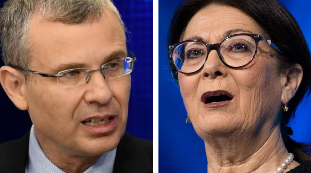 אסתר חיות, יריב לוין (צילום: יונתן זינדל,ראובן קסטרו, וואלה!)