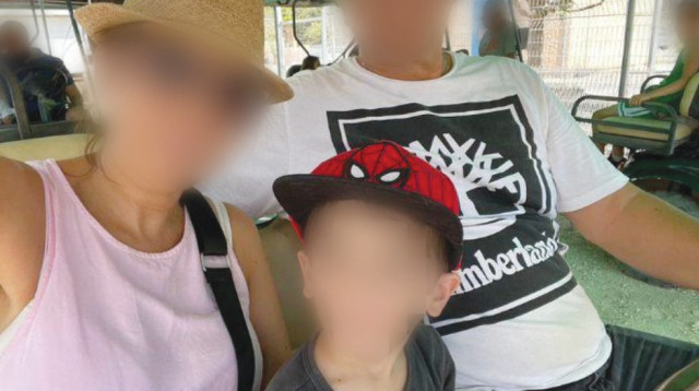 משפחת האומנה (צילום: באדיבות המשפחה)