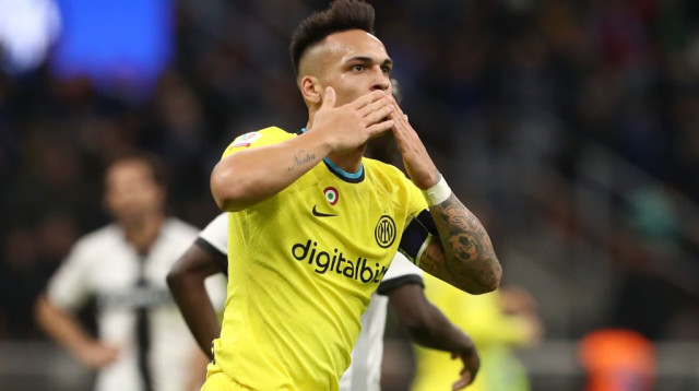 הציל את אינטר מהדחה מפתיעה. לאוטרו מרטינס (צילום: GettyImages)