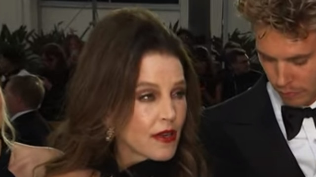 ליסה מארי פרסלי בטקס גלובוס הזהב (צילום: צילום מסך ערוץ ET, יוטיוב)